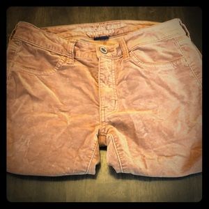 American Eagle corduroy jeggings size 6.